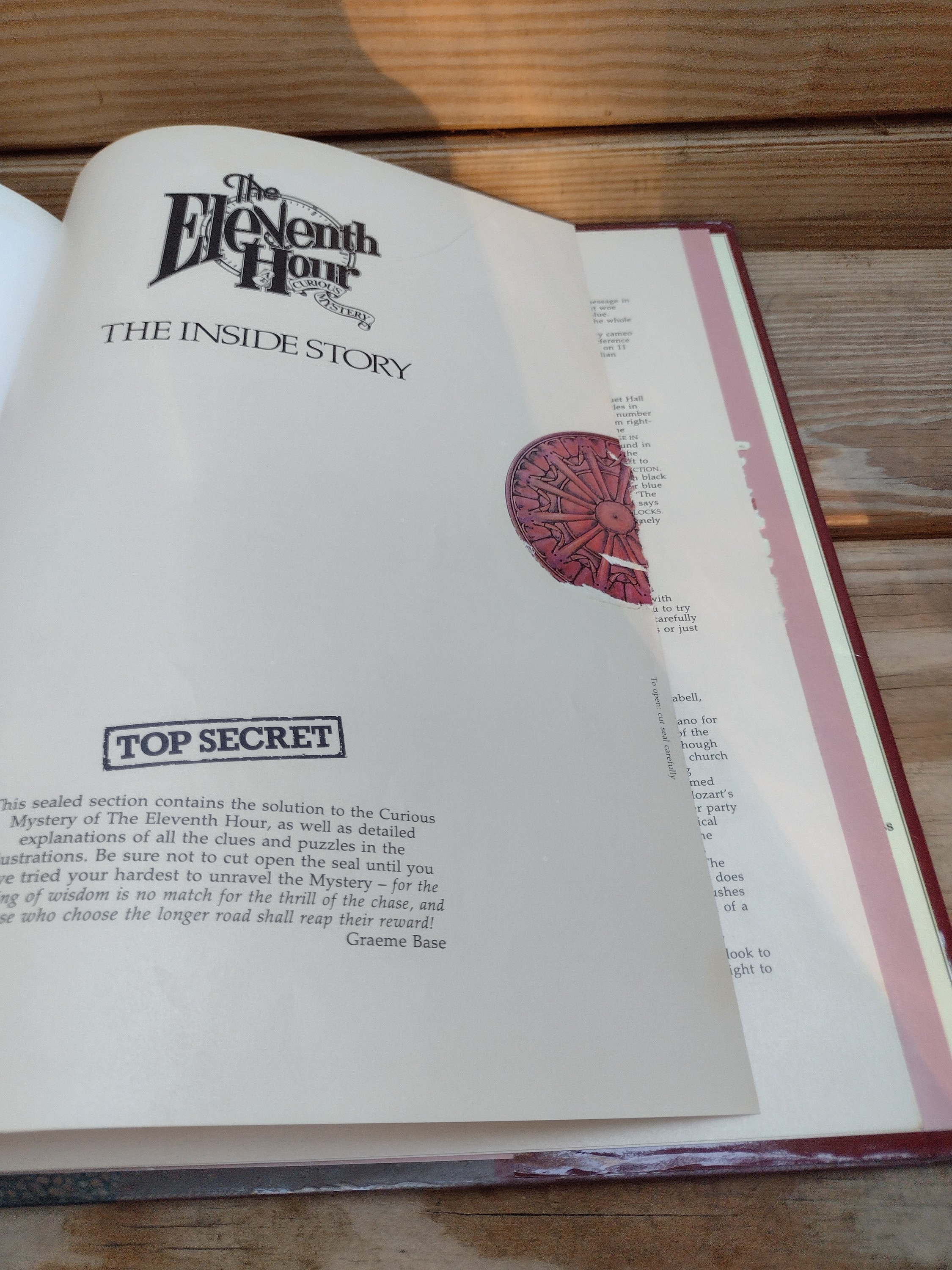 The Eleventh Hour A Curious Mystery by Graeme Base 1989 Hardcover With Dust Jacket Etsy