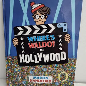 Where&#39;s Waldo? In Hollywood - Martin Handford 1993 First U.S. Edition Hardcover Book