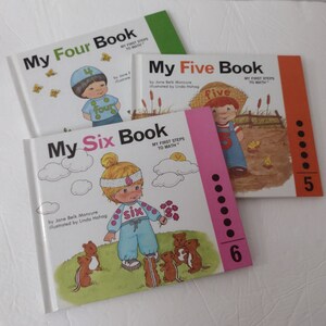 My First Steps to Math Choose a Book My Four, Five or Six Book Jane Belk Moncure 1985