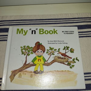My First Steps to Reading My &quot;n&quot; Book by Jane Belk Moncure 1991 Hardcover