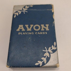Vintage AVON Playing Cards United States Playing Card Company Incomplete Deck Missing 3 Cards