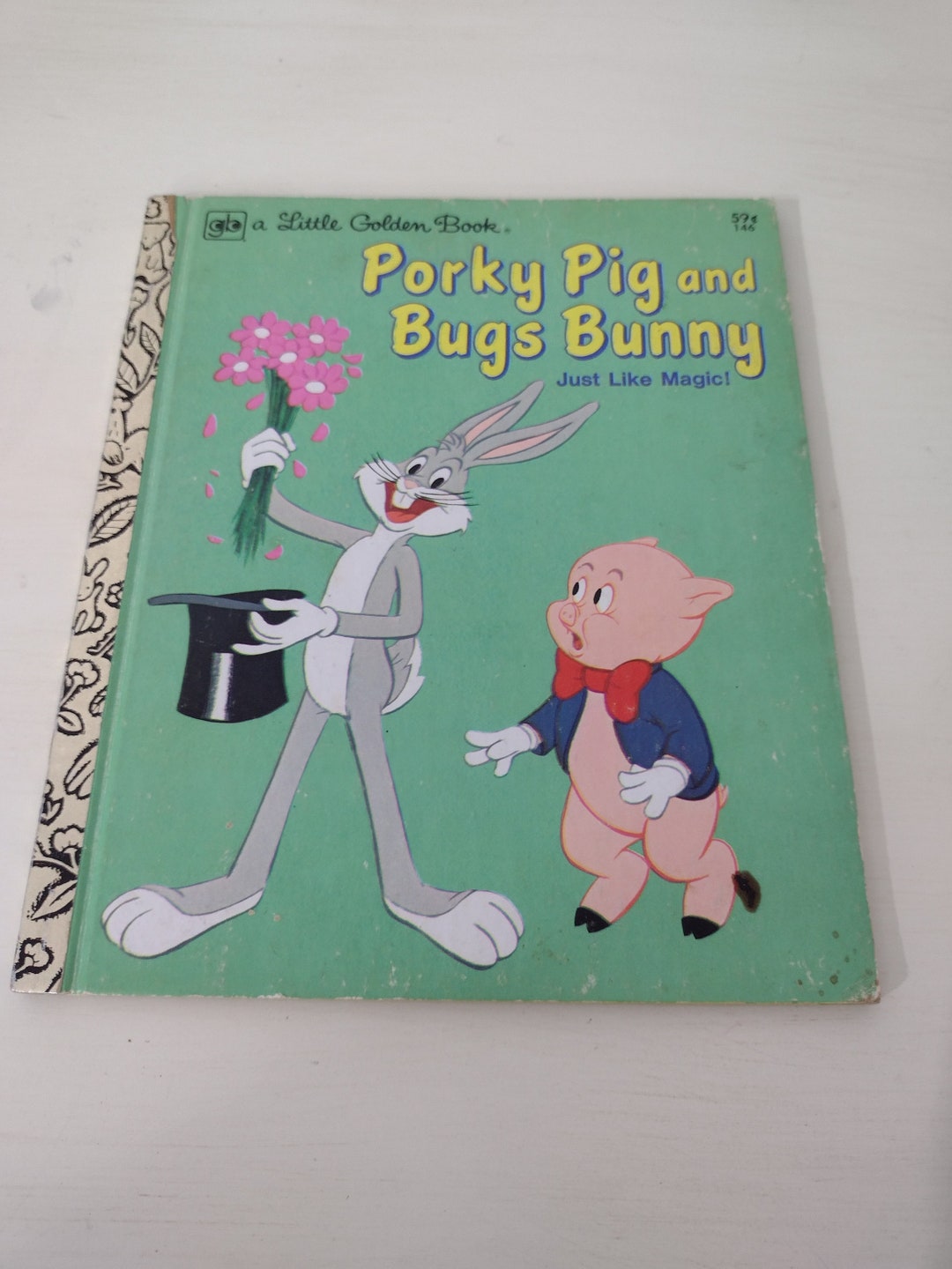 Little Golden Book Porky Pig and Bugs Bunny Just Like Magic - Etsy