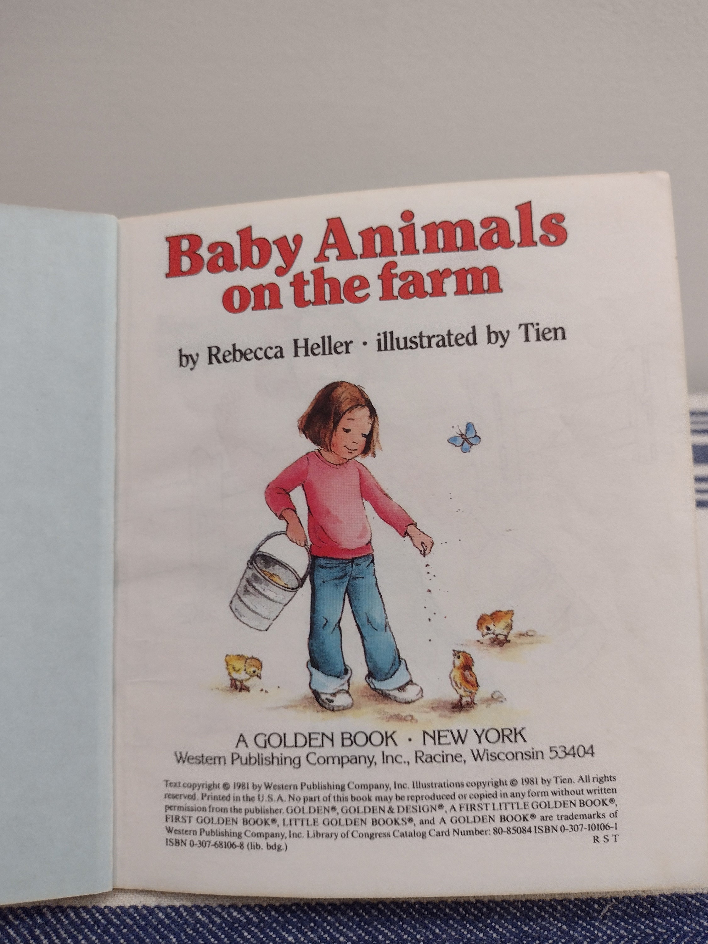 A First Little Golden Book Baby Animals on the Farm by Rebecca Heller ...
