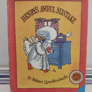 Henry's Awful Mistake by Robert Quackenbush 1980 Hardcover Parent's Magazine Press