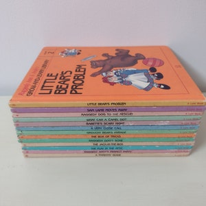 Vintage 1988 Raggedy Ann & Andy's Grow And Learn Library  Books Choose Your Volumes