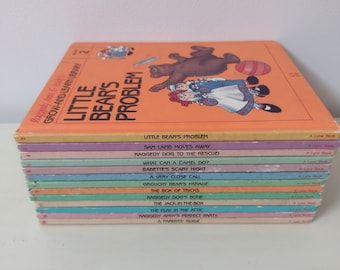 Vintage 1988 Raggedy Ann & Andy&#39;s Grow And Learn Library  Books Choose Your Volumes