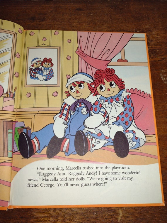 1988 Raggedy Ann & Andy's Grow-and-learn Library Volume 2 Little