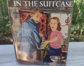 A Judy Bolton Mystery #8 The Voice in the Suitcase by Margaret Sutton 1935 Copyright Hardcover With Mylar Dust Jacket
