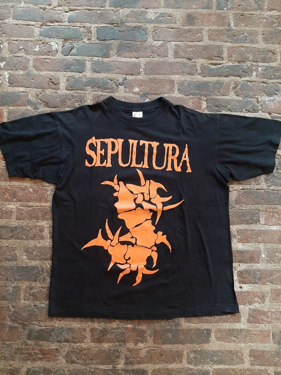 Vintage Sepultura t-shirt 90s - image 1