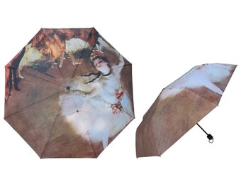 Signare Tapestry E Degas The Star - Art Folding Umbrella