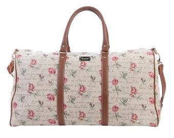 Signare Tapestry Rose Pink - Big Holdall Bag