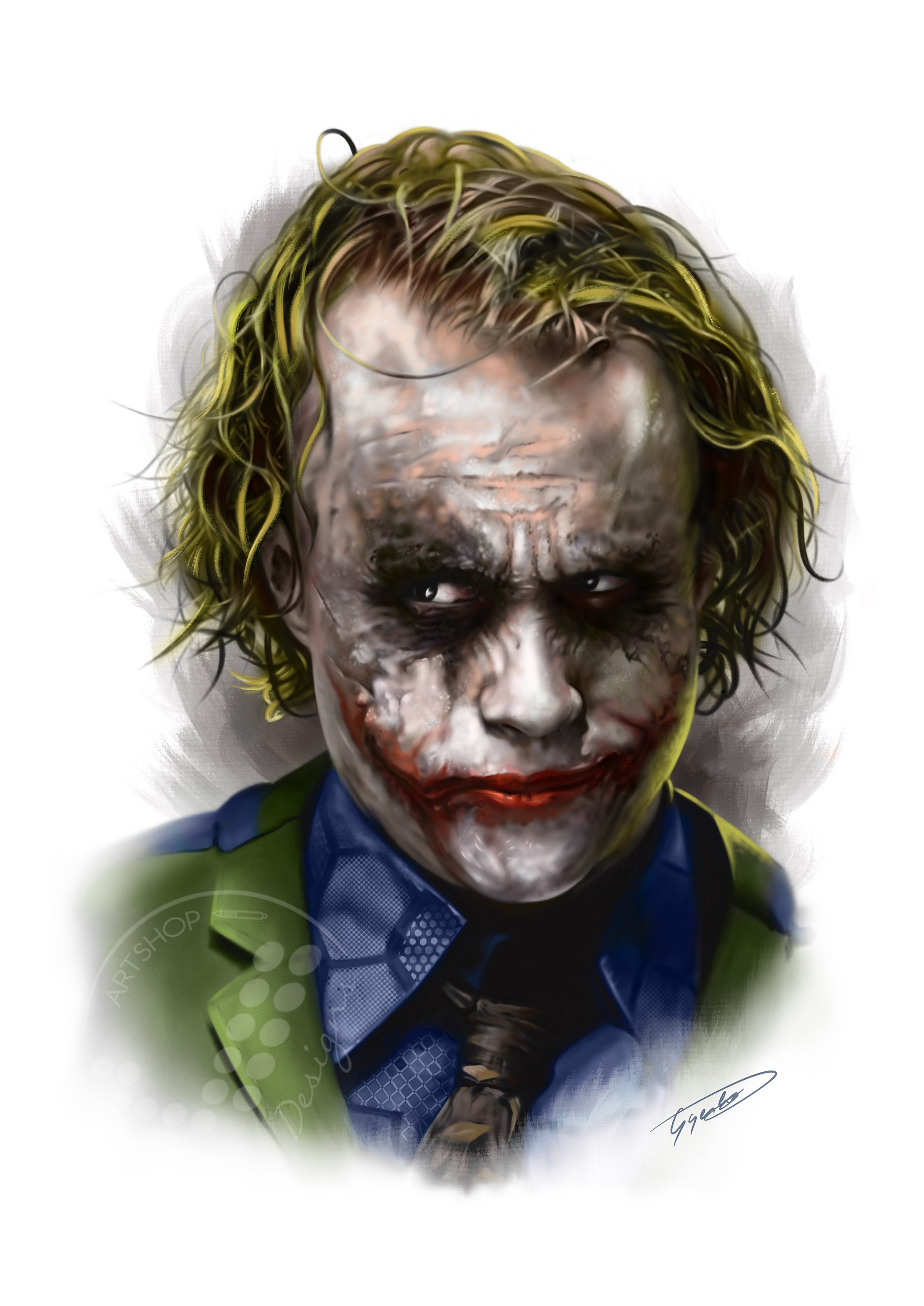 サイドショウ  アートプリント  ダークナイト  ジョーカー サイドショウ アートプリント ダークナイト ジョーカー ダーク