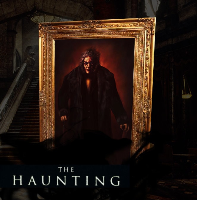 Art Print Hugh Crain Painting Replica the Haunting Movie Etsy UK