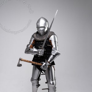 Full set of buhurt armor &quot;Court Knight&quot; 1380 year. Famous Ukrainian quality for BUHURT International, IMCF, WMSF.