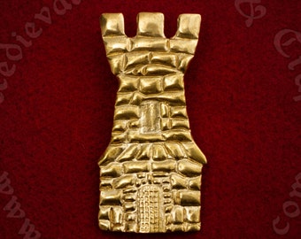 Medieval Pilgrim Badge Tower. Perfect gift for reenactors and history fans!