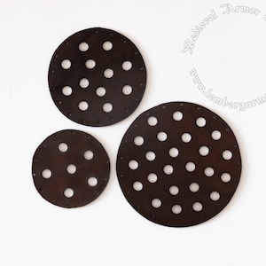 Leather Spacer for arrows, insert for a medieval bag - quivers for archery. 14-th century reenactment.