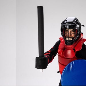 Soft Foam sword, length 75 cm for Buhurt International, soft and Armored Combat. One–handed chambara sword for training fights.