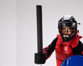Soft Foam sword, length 75 cm for Buhurt International, soft and Armored Combat. One–handed chambara sword for training fights.