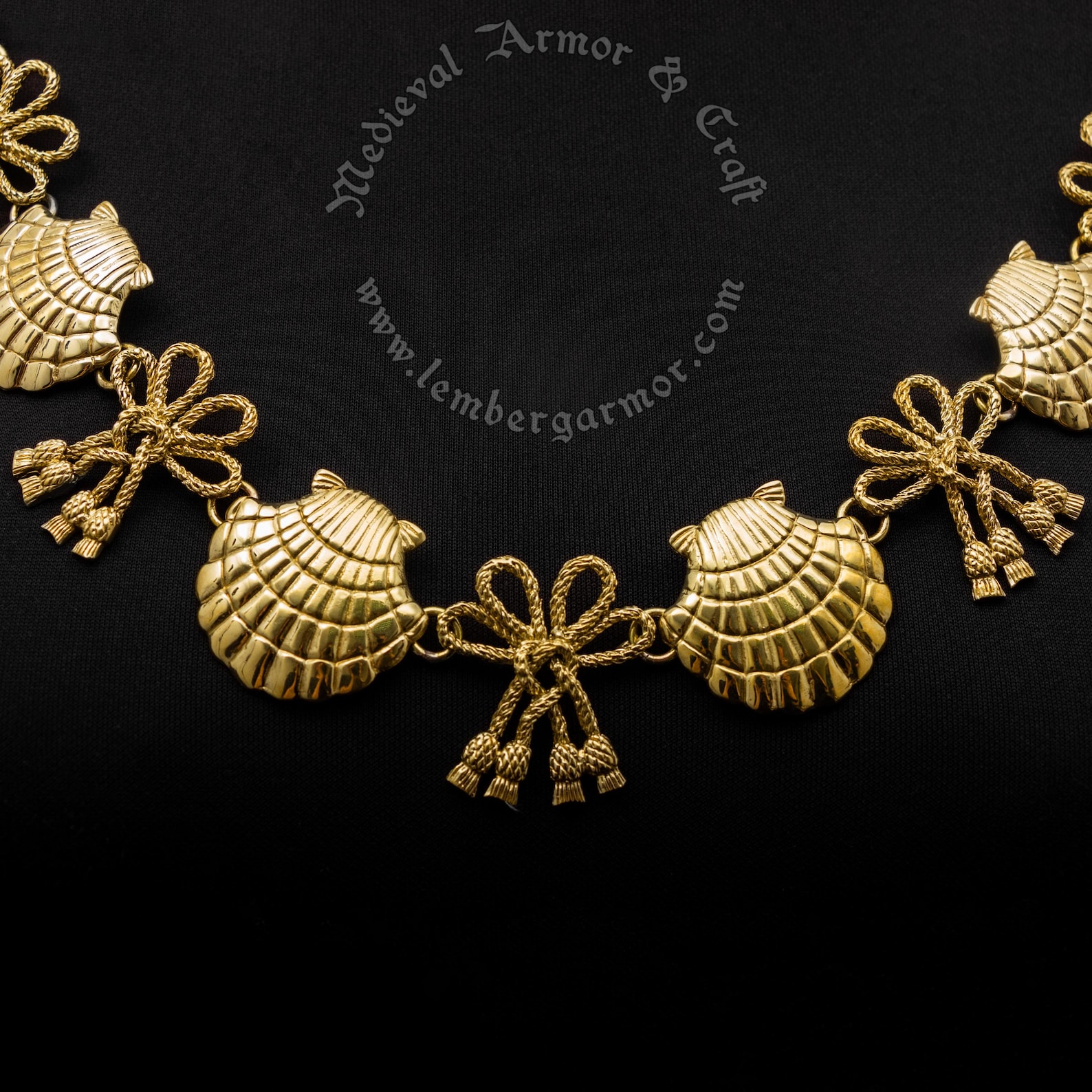 Replica of Medieval Livery Collar With Scallop Shells and Double Knots ...