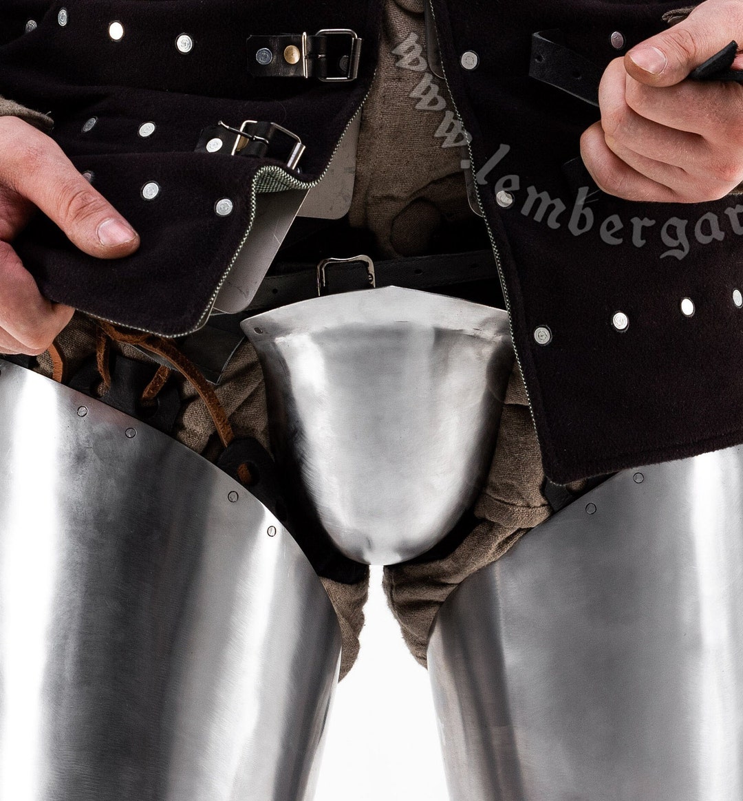 Metal Codpiece Medieval Armor Codpiece - Steel Jockstrap for Buhurt and Full-contact ...