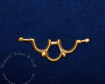 Beam - a dress accessory, in England, in the late 14th century, for attaching a pouch to the belt. A great gift to a dedicated historian.