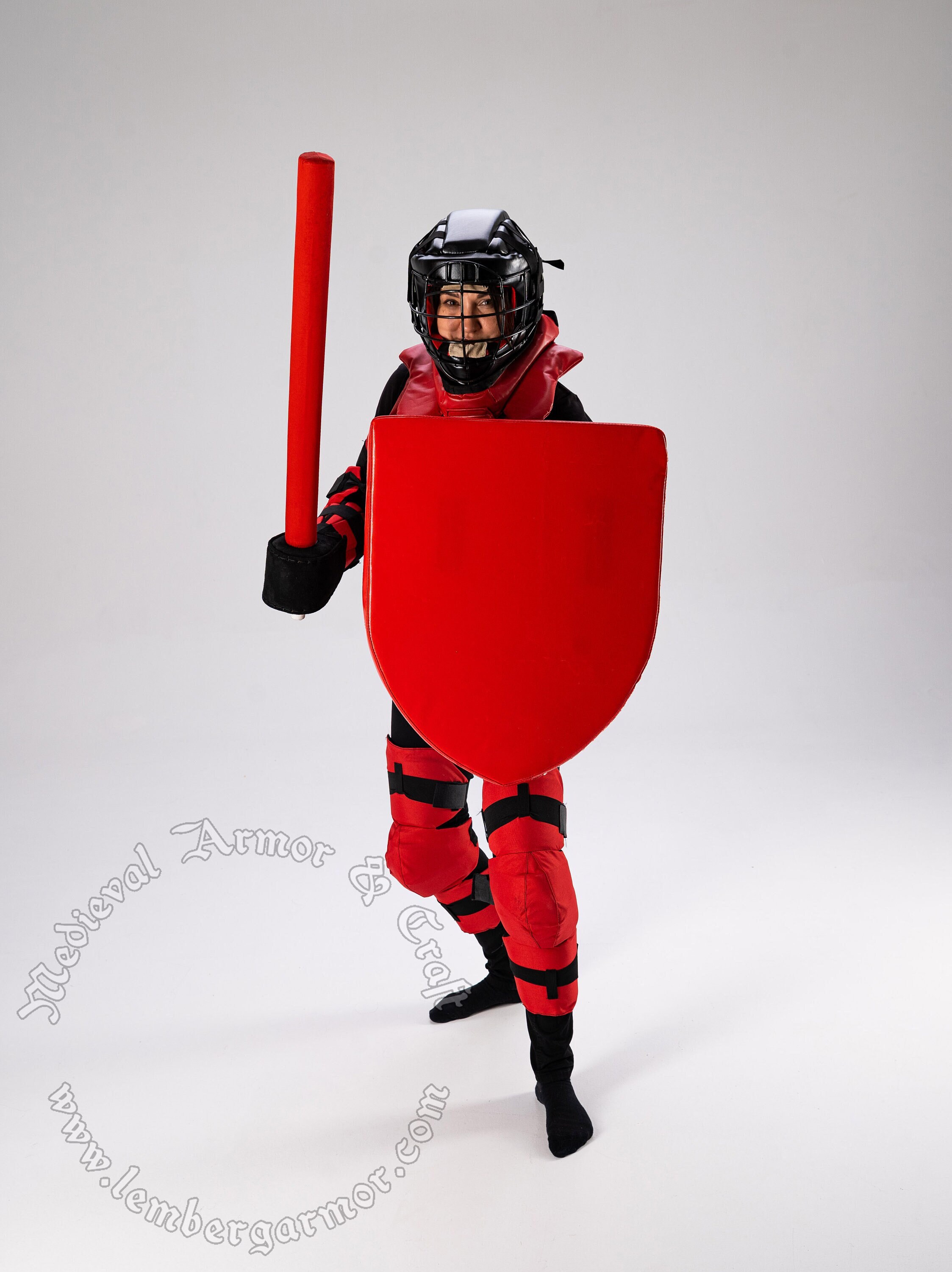 Soft Foam sword, length 85 cm for Buhurt International, soft and Armored Combat. One–handed chambara sword for training fights.