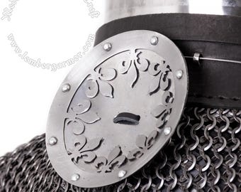 Fleur-de-Lis Steel Rondel.