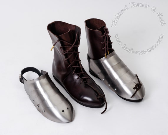 Metal clearance boots medieval