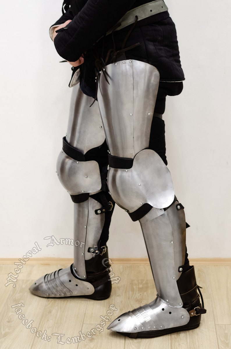 Full set of knight armor Footman.Buhurt medieval armor, Ukrainian quality. HMB,IMCF, WMSF. Perfect for beginners from the helmet to shoes. imagem 5