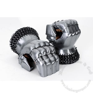 Durable Mittens for Full Contact Combat - Model &#39;Thunder&#39; for Eastern Armor Set.