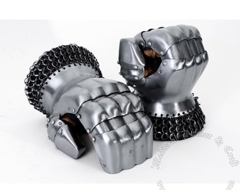 Durable Mittens for Full Contact Combat - Model 'Thunder' for Eastern Armor Set.