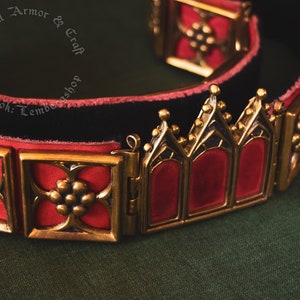 Medieval Knight's Belt Replica With Authentic Extension Mechanism for ...