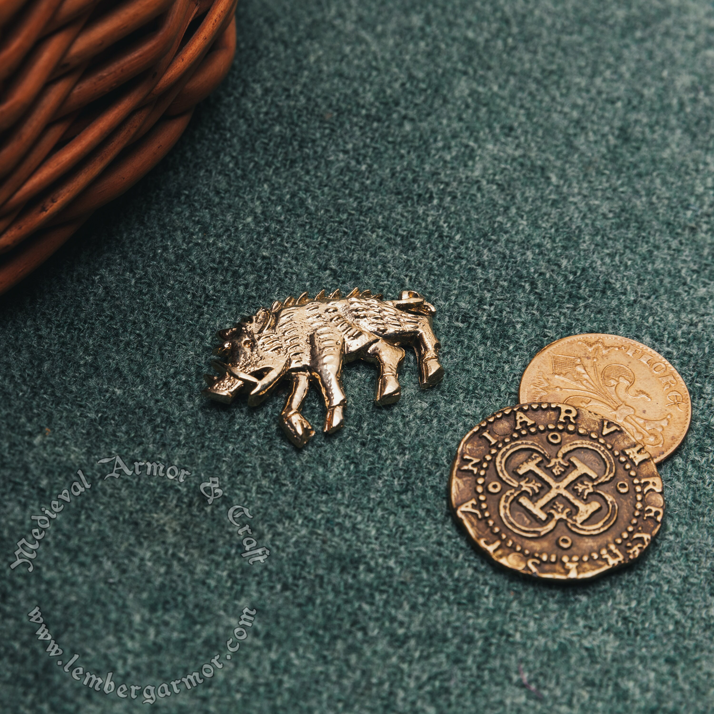 King Edward III replica cloak pin Edward III (13 November 1312