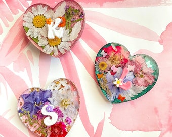 Gedroogde bloemen eerste telefoongreep