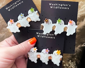 Ghost trio hairclip