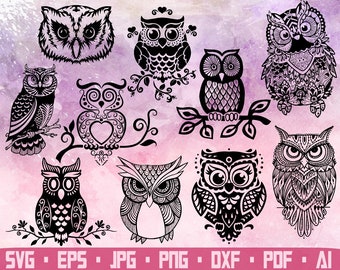 Download Owl Svg Etsy