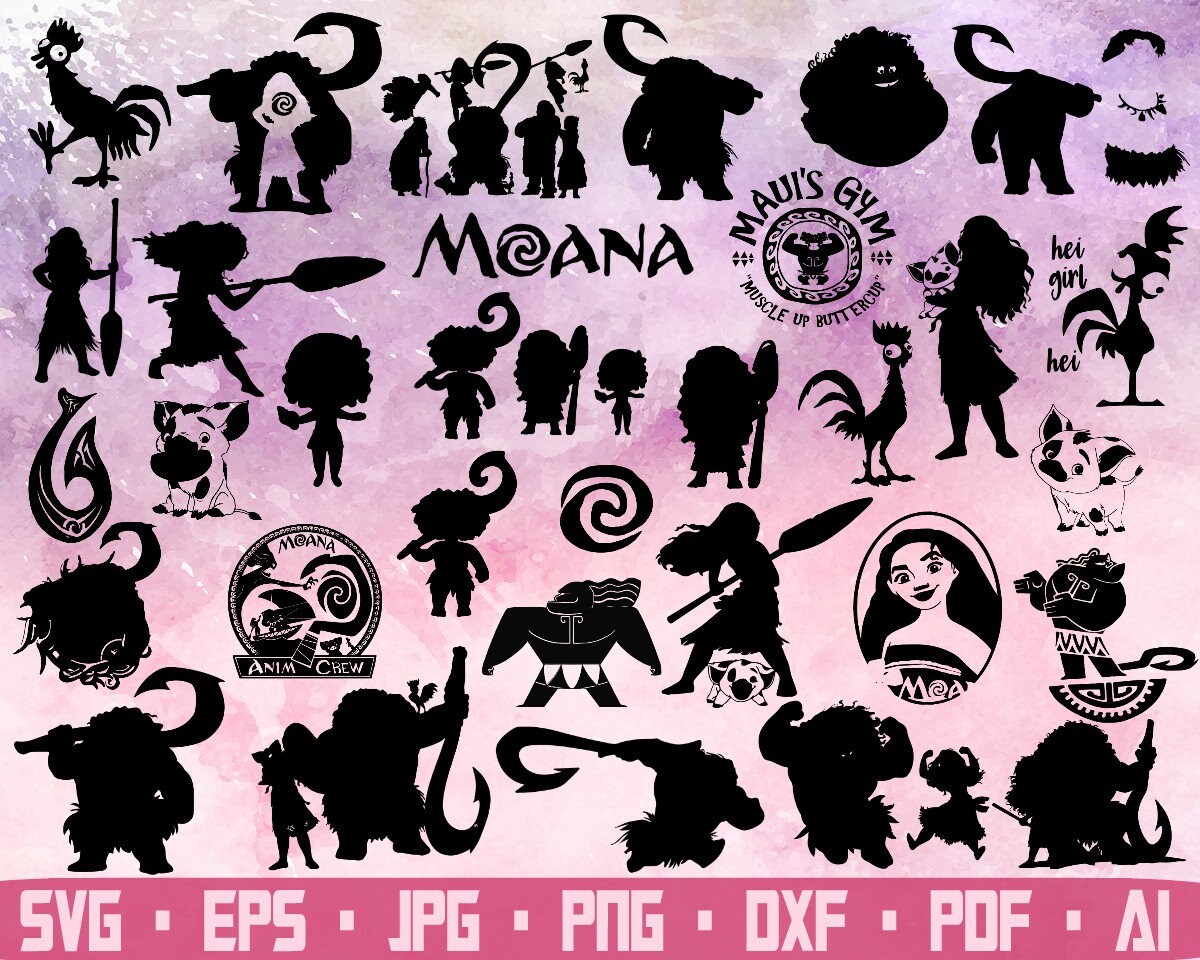 Moana Moana svg Disney svg Instant download Moana png Moana | Etsy