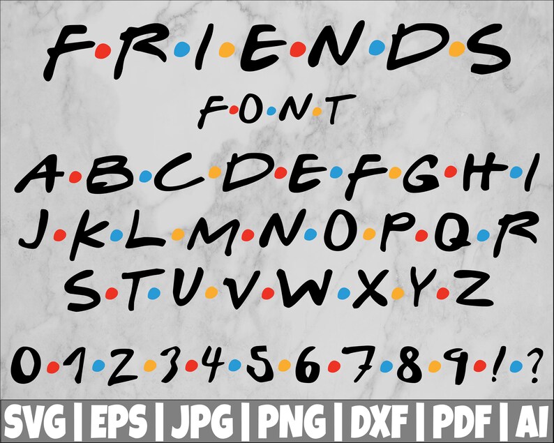 Free Free 257 Friends Show Svg SVG PNG EPS DXF File
