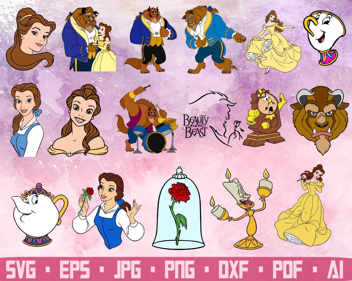 17 Beauty And The Beast Beast Disney Beauty Svg Couple Shirts Etsy