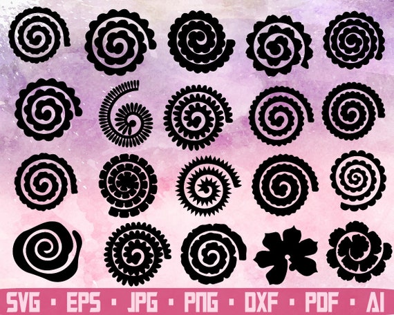 Download Rolled Flower Svg Paper Beads