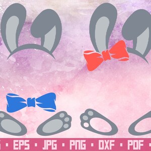 Easter bunny Happy easter Bunny Rabbit SVG Cut File Instant Download Heart Bunny Svg Easter Svg Easter Cutting files for cricut