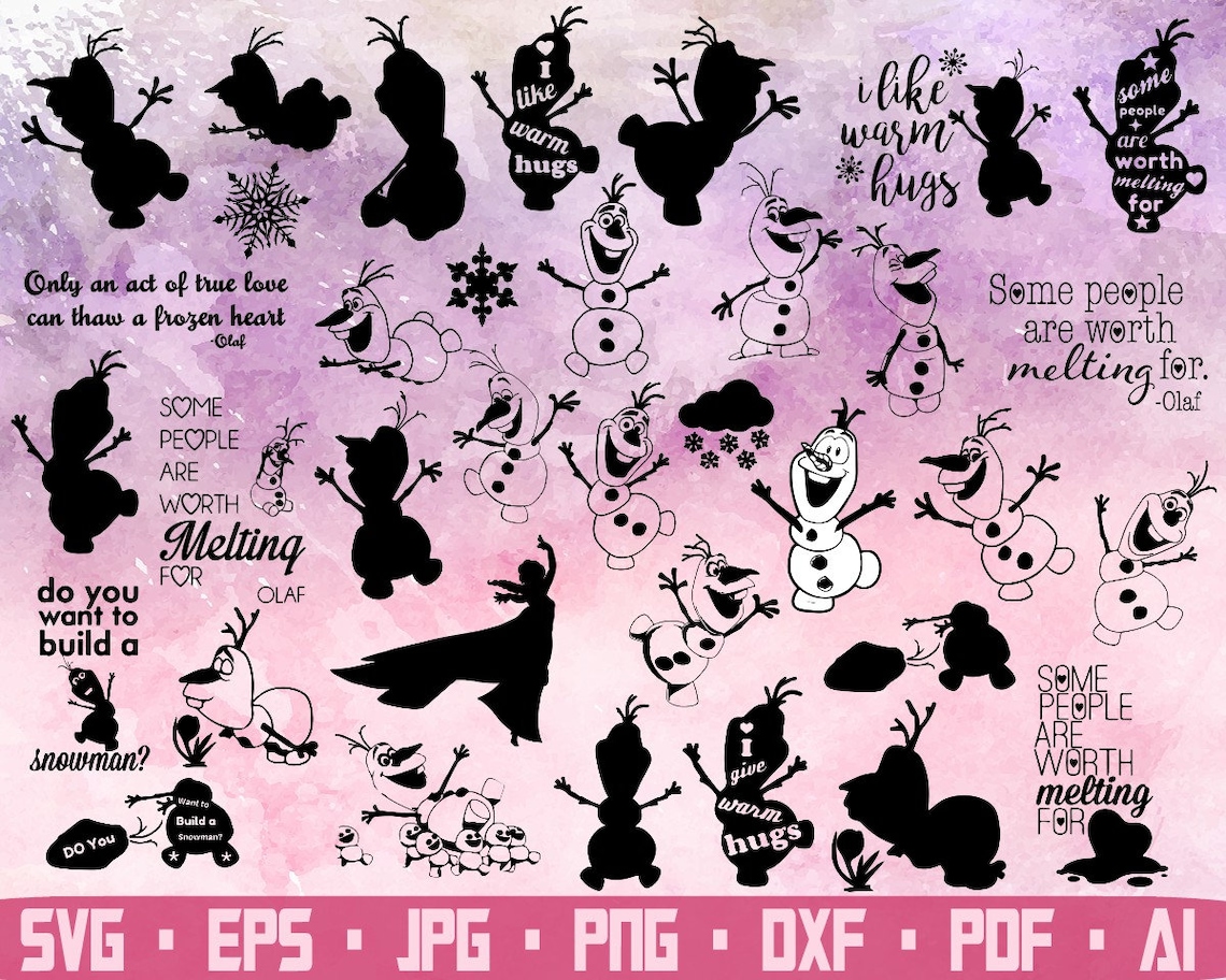 Download 34 Frozen Frozen birthday Frozen party Olaf svg Elsa ...