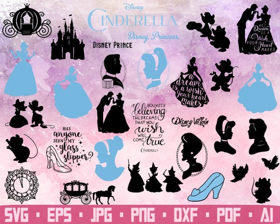 Download 20 Cinderella Disney Cinderella Svg Disney Princess Disney Svg Etsy