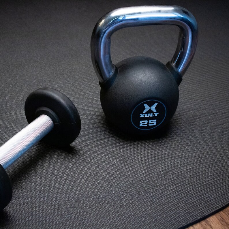 Pro Large Round High Density Exercise Mat 6 X 6mm for Etsy