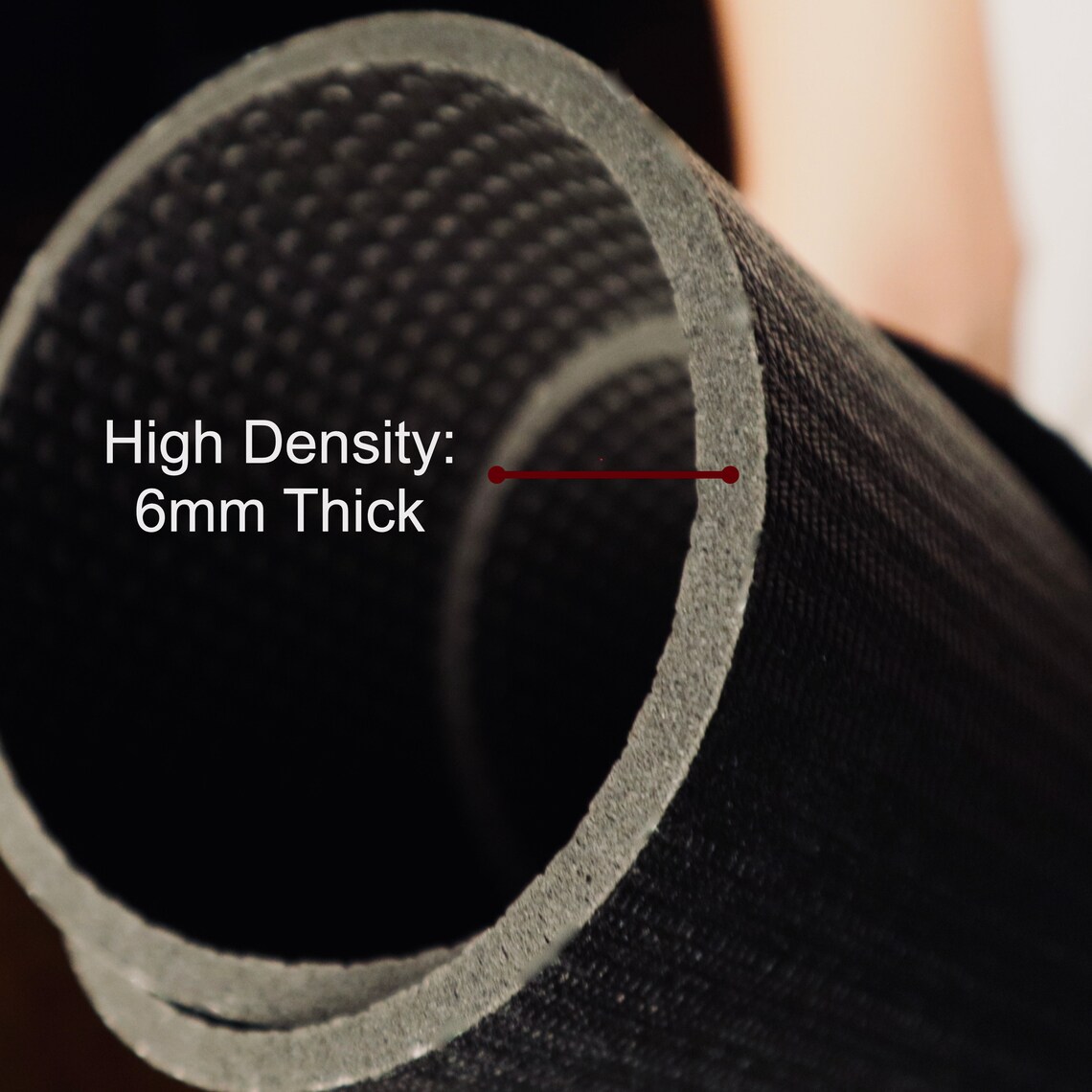 Pro Large Round High Density Exercise Mat 6 X 6mm for Etsy