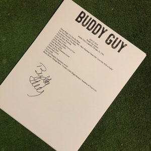 貴重 Buddy Guy サイン 1993 バディ・ガイ｜洋楽