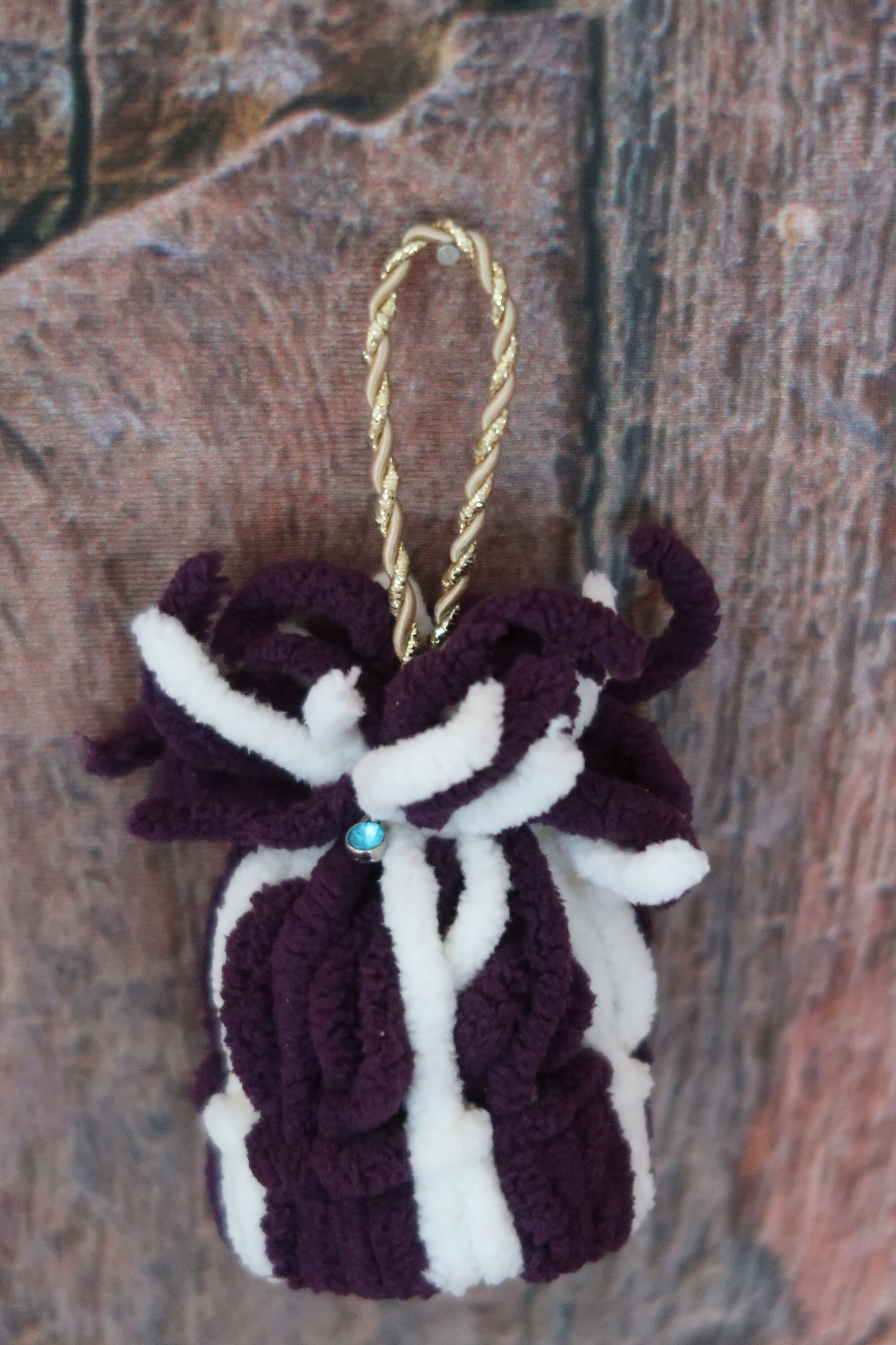 Yarn Hat Ornament, With Optional Birth Stone Charm, Charity Etsy Israel