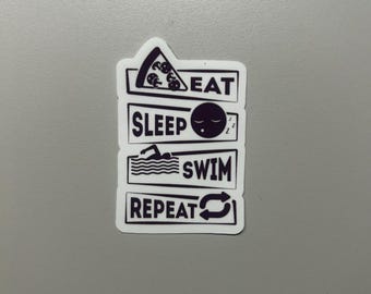 Swim Stickers *Free Shipping**personalization optional AirPods sticker included