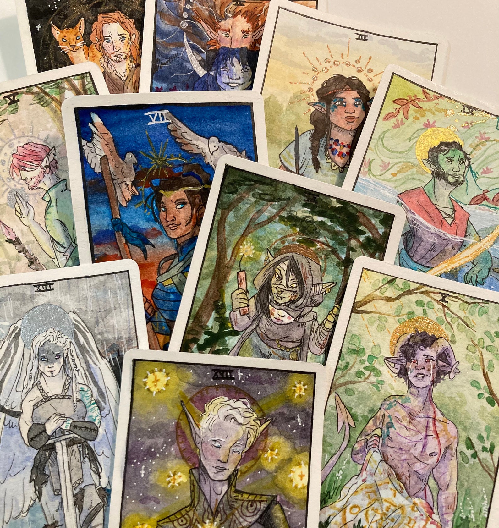 critical role major arcana tarot card set critical role major arcana tarot card set