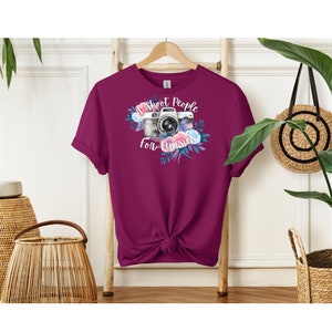 I shoot people TShirt, photographer thank you gift, photographer merch, Camera lover gift, photographer shirt, wedding photographer gift